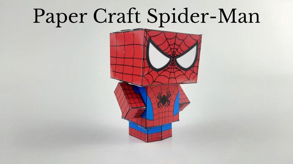 'Video thumbnail for How To Create Papercraft Spider-Man - DIY Paper Crafts'