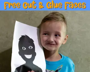 FREE Cut Out Face Activity