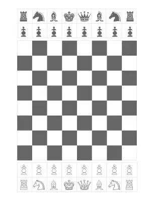 FREE Printable Chess Board