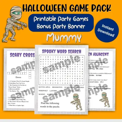 Halloween Games Pack - Mummy