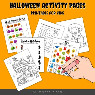 Halloween Activity Pages
