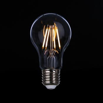Clear Glass Light Bulb