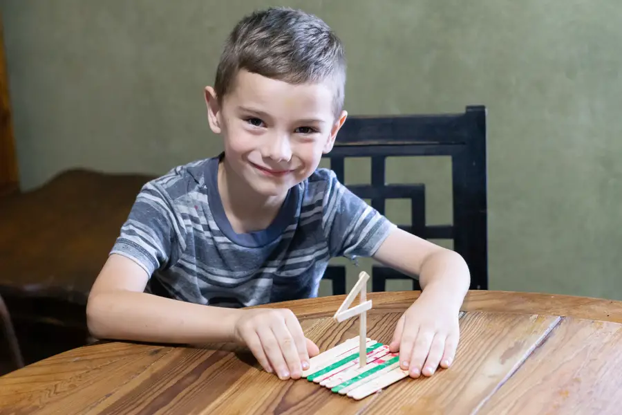 Popsicle Stick Boat STEM Challenge