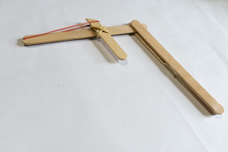 Popsicle Stick Rubber Band Gun build