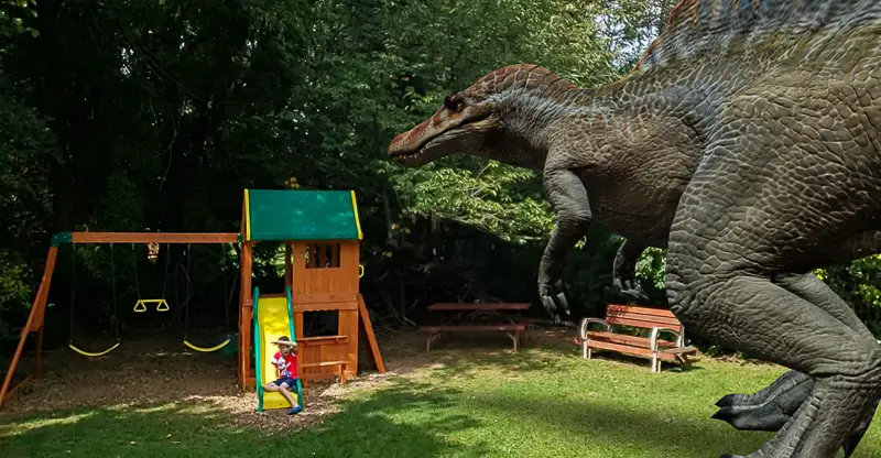 Augmented Reality Dinosaur - Spinosaurus