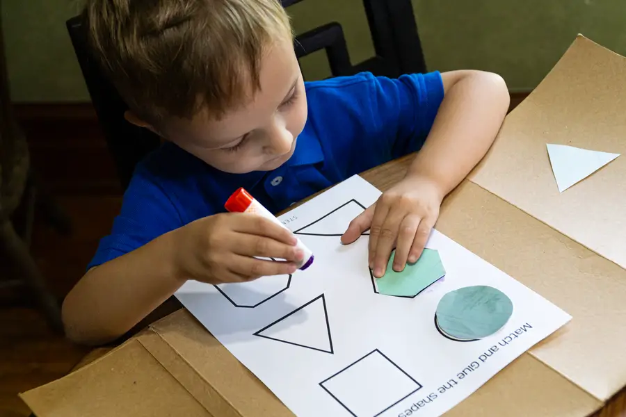 Glue Activities - Matching Shapes