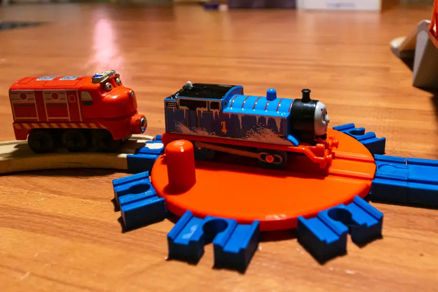3D Printed Train Track Pieces