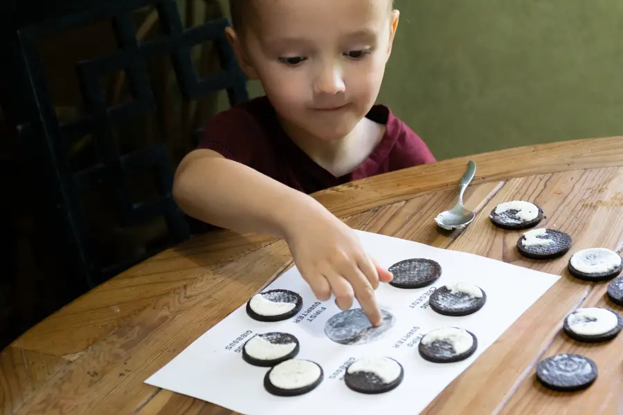 Oreo Moon Phases STEM Activity