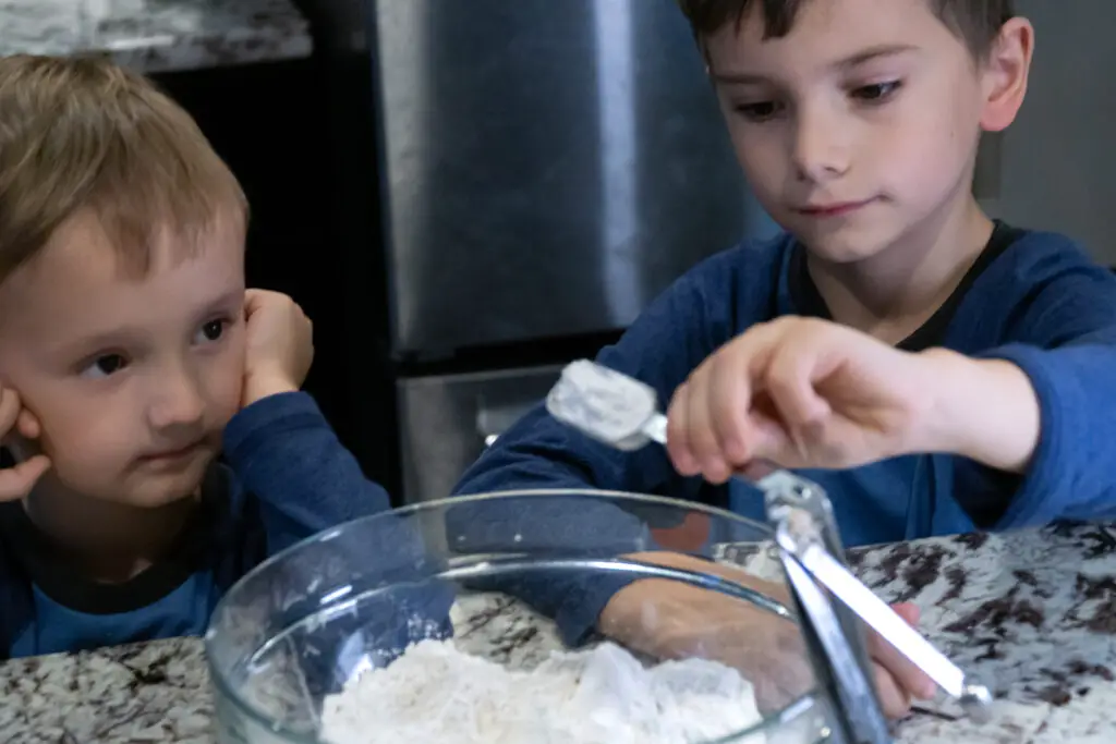 Home Made Playdough - Add Cream of Tartar