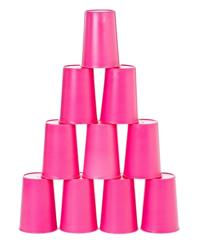 Plastic Cup Tower