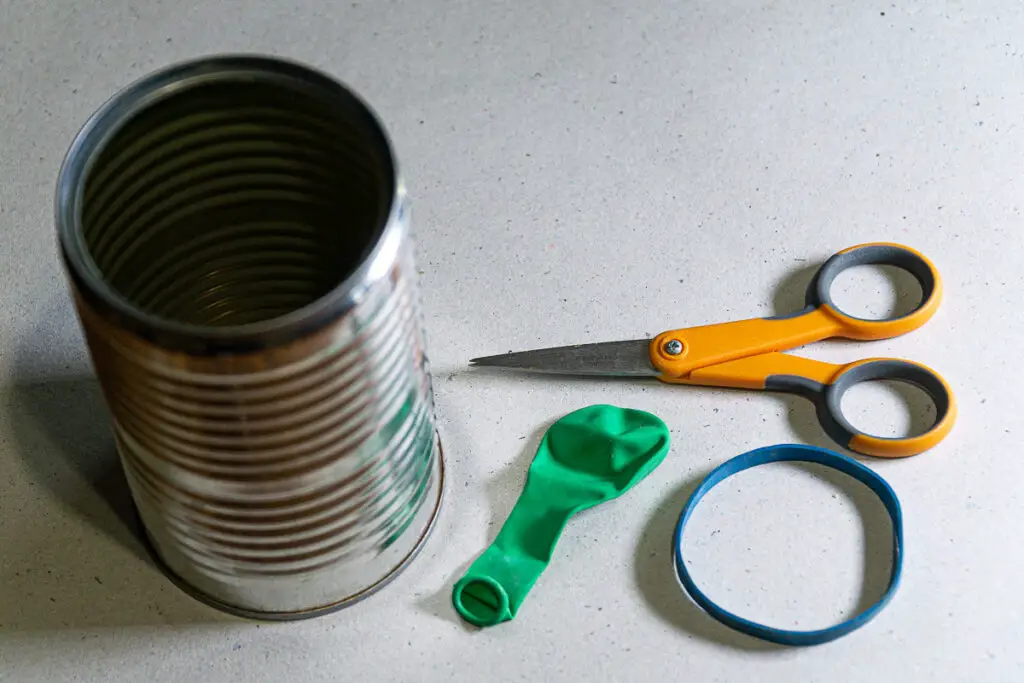 Tin Can STEM Activity Materials