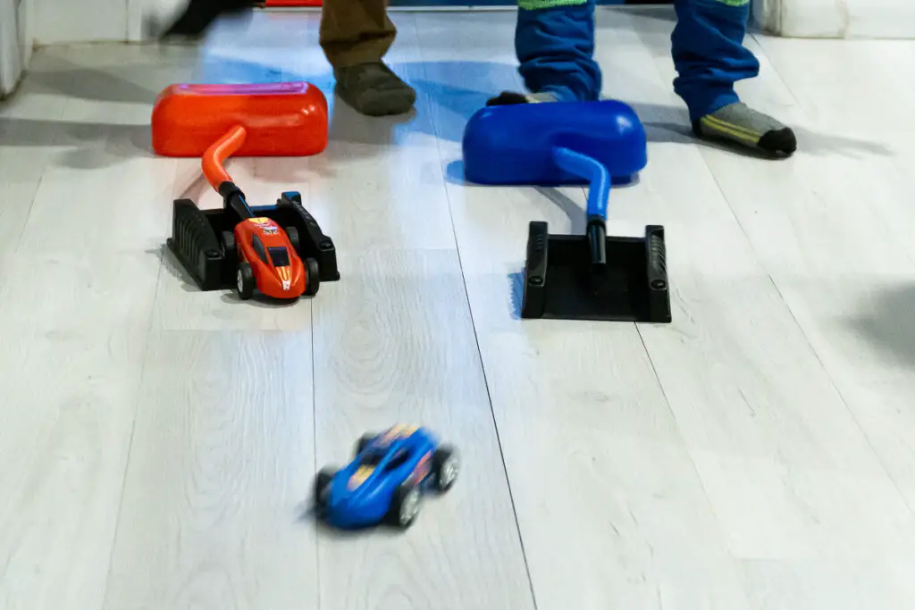 Stomp Racer Air Powered Cars