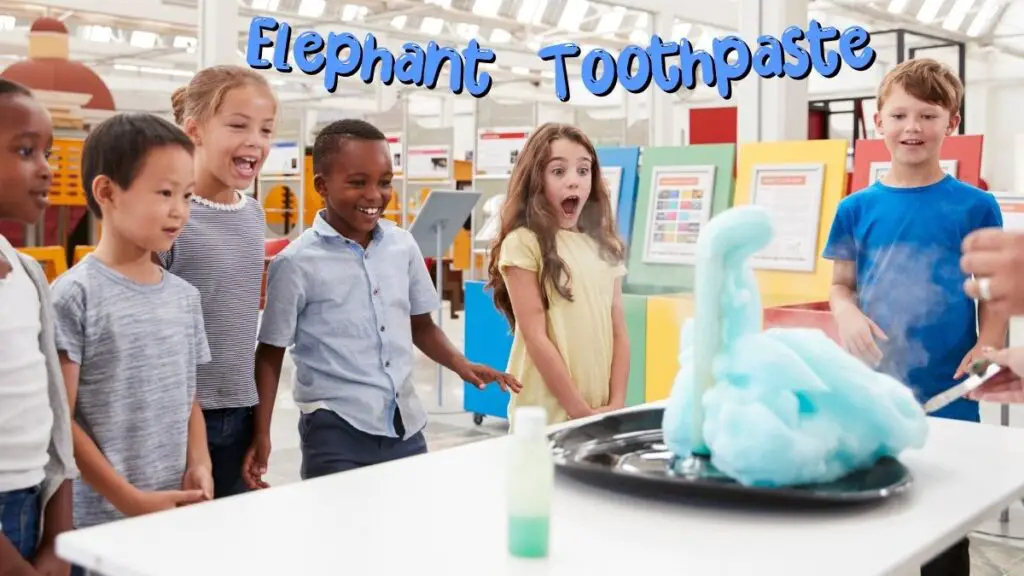 Elephant Toothpaste Group Activity for STEM