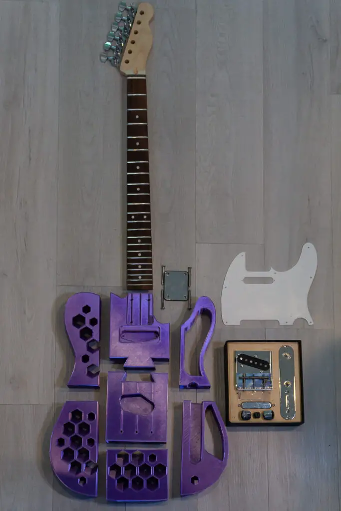 3D printed guitar parts