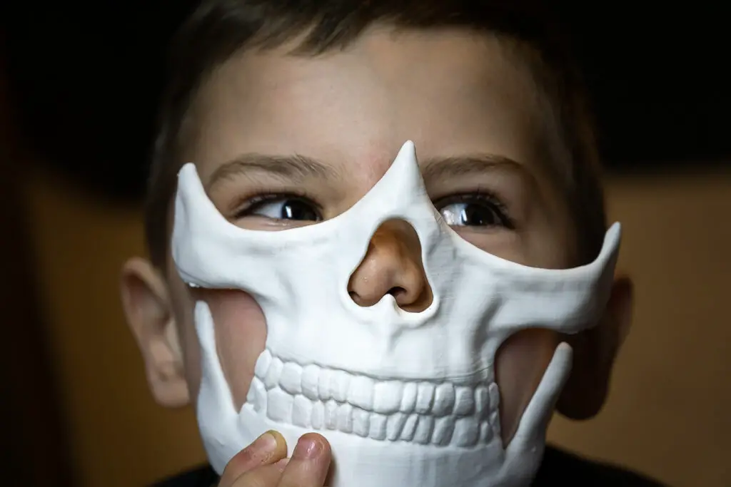 3D Printed Skull Mask