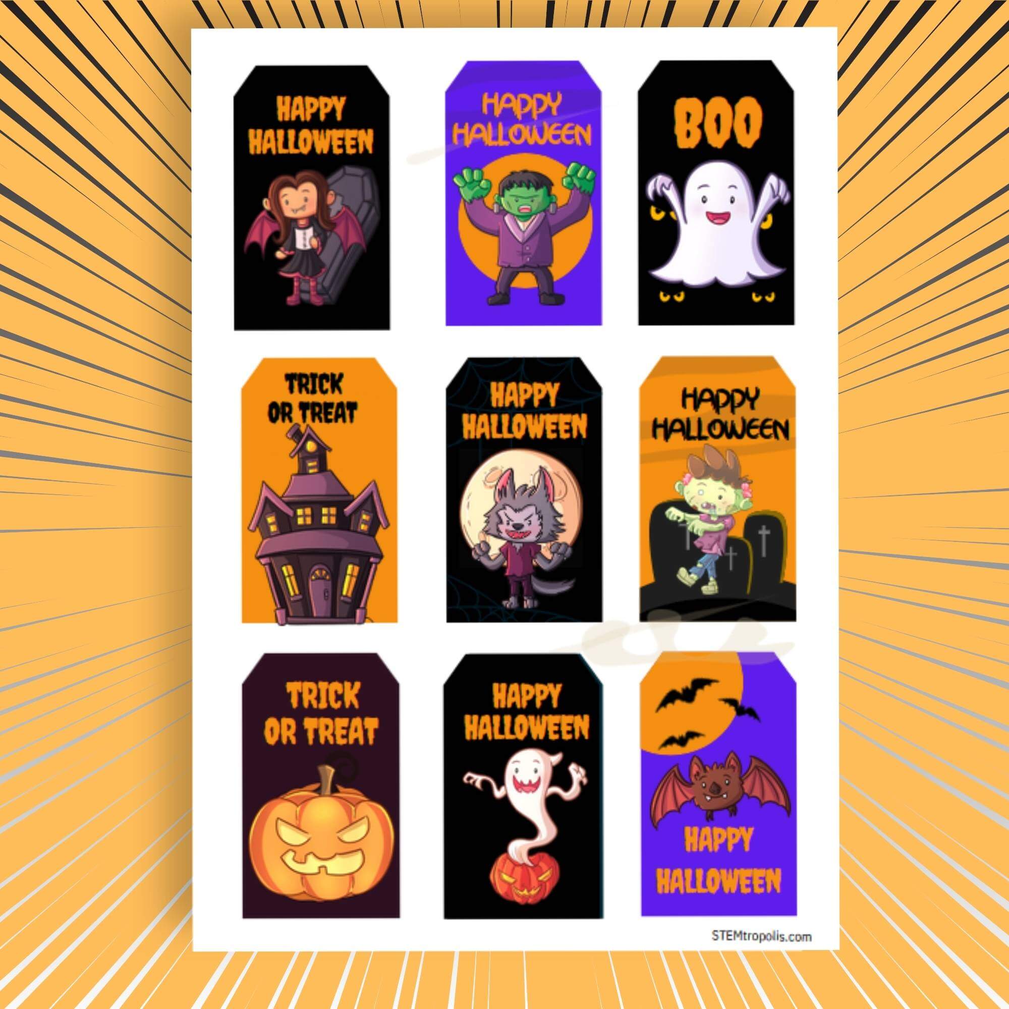 Halloween Gift Tags