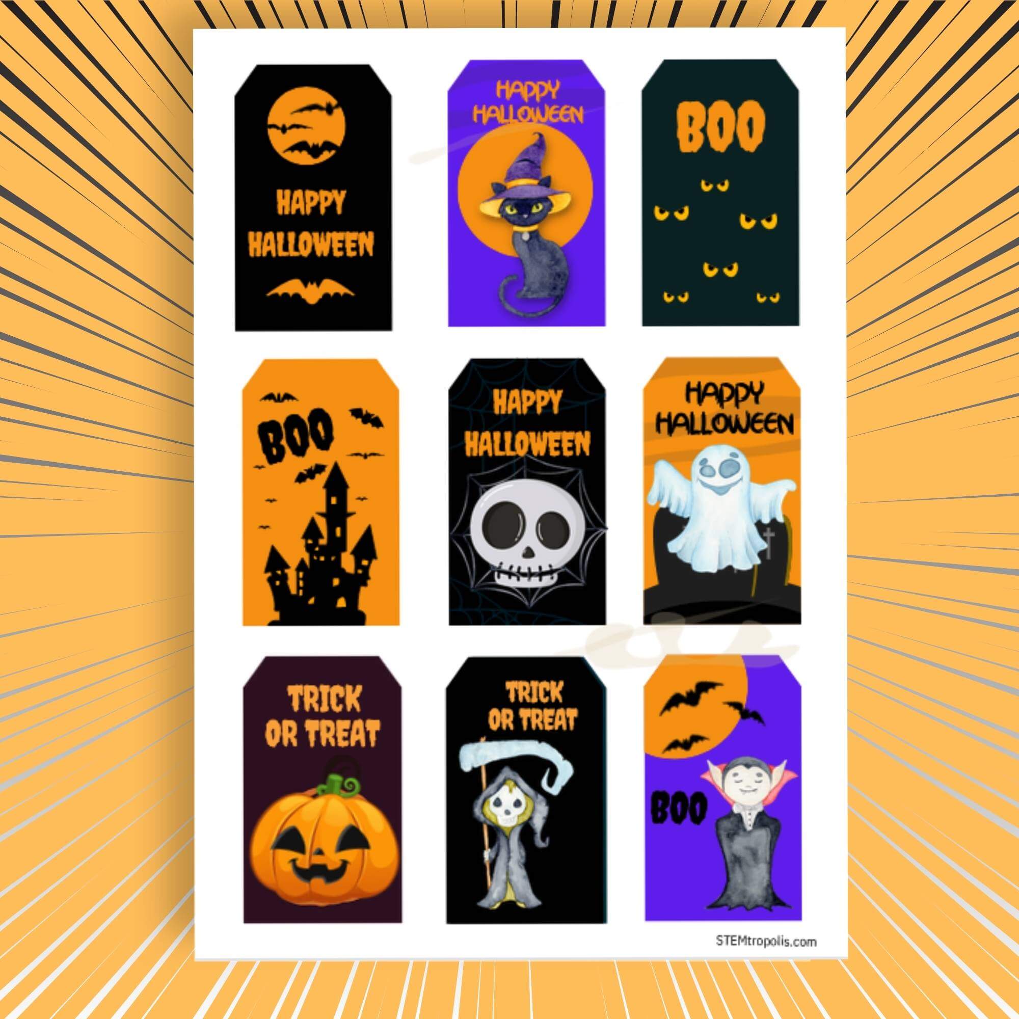 Halloween Gift Tags