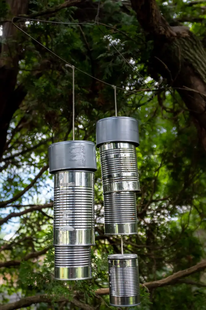 Tin Can wind chime