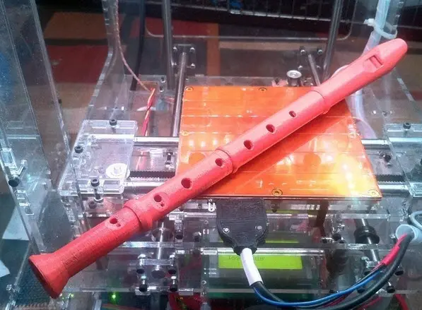 3D Printed Recorder