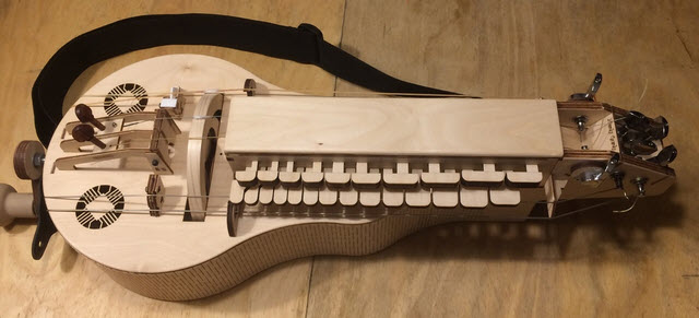 3D printed Hurdy Gurdy