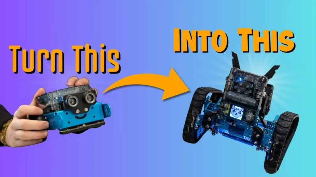 mBot2 Rover Add on Transformation