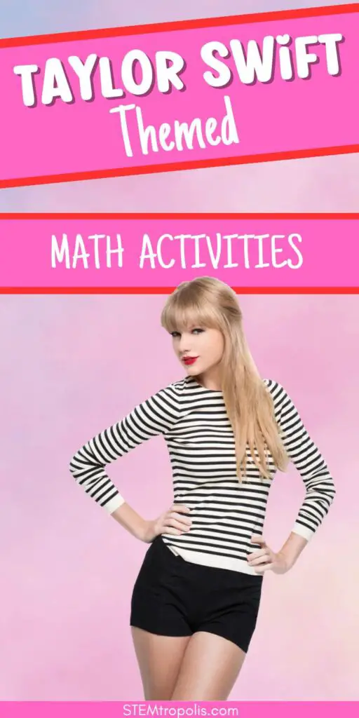 Taylor Swift themed math activities