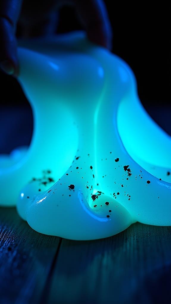 glowing ghost slime