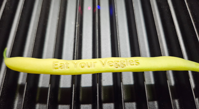 Laser Engraved Bean