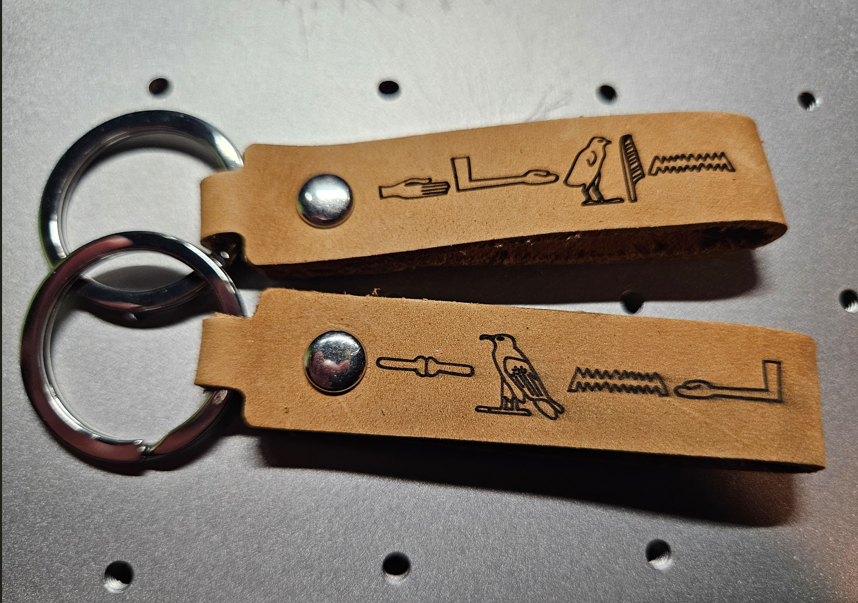 Laser Engraved Keychains